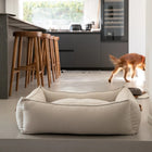 Edward Pure Linen Dog Bed
