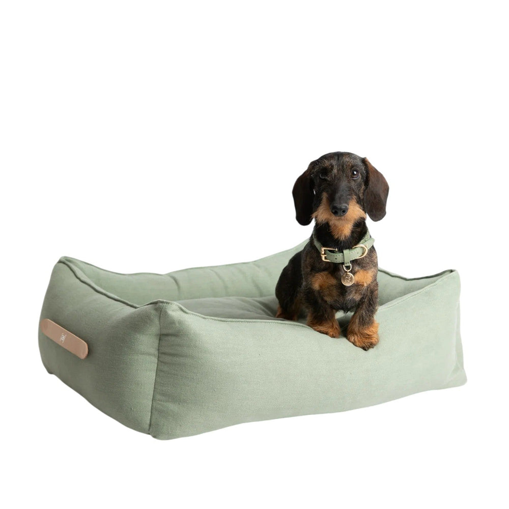 Edward Pure Linen Dog Bed
