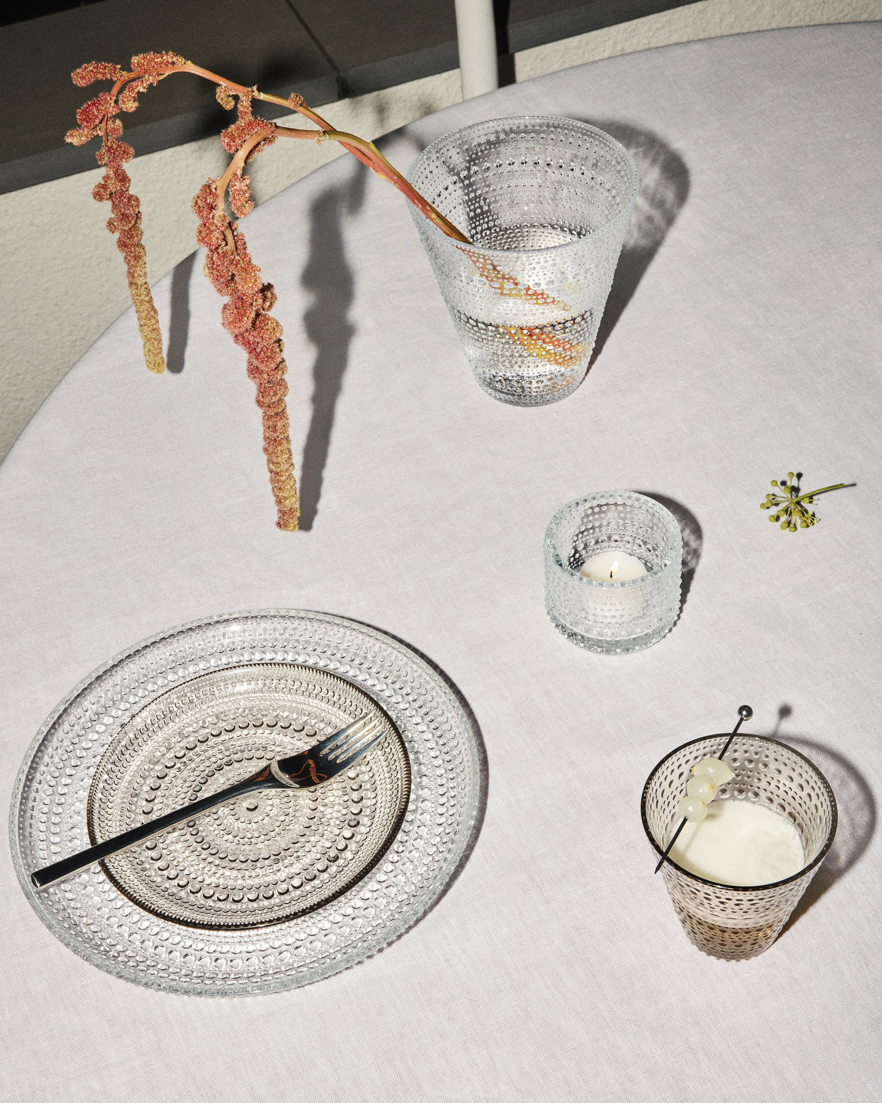  Kastehelmi 花瓶 ホワイト160㎜ iittala Kastehelmi Vase - 2Modern
