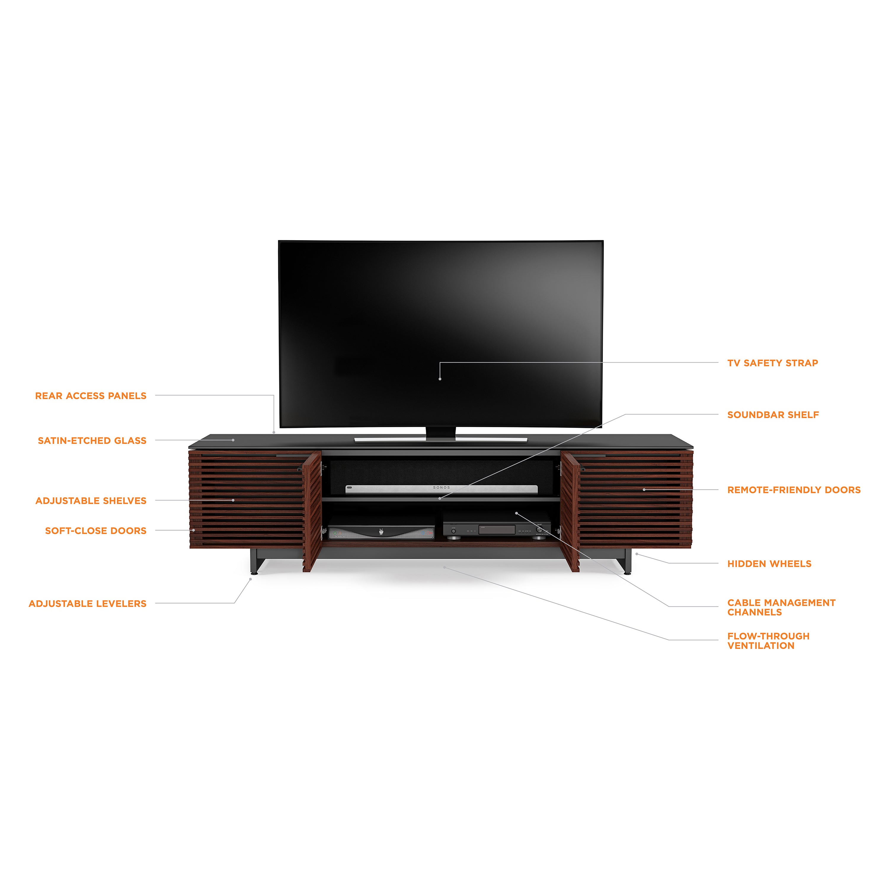 BDI Corridor 8173 Home Theater Cabinet - 2Modern