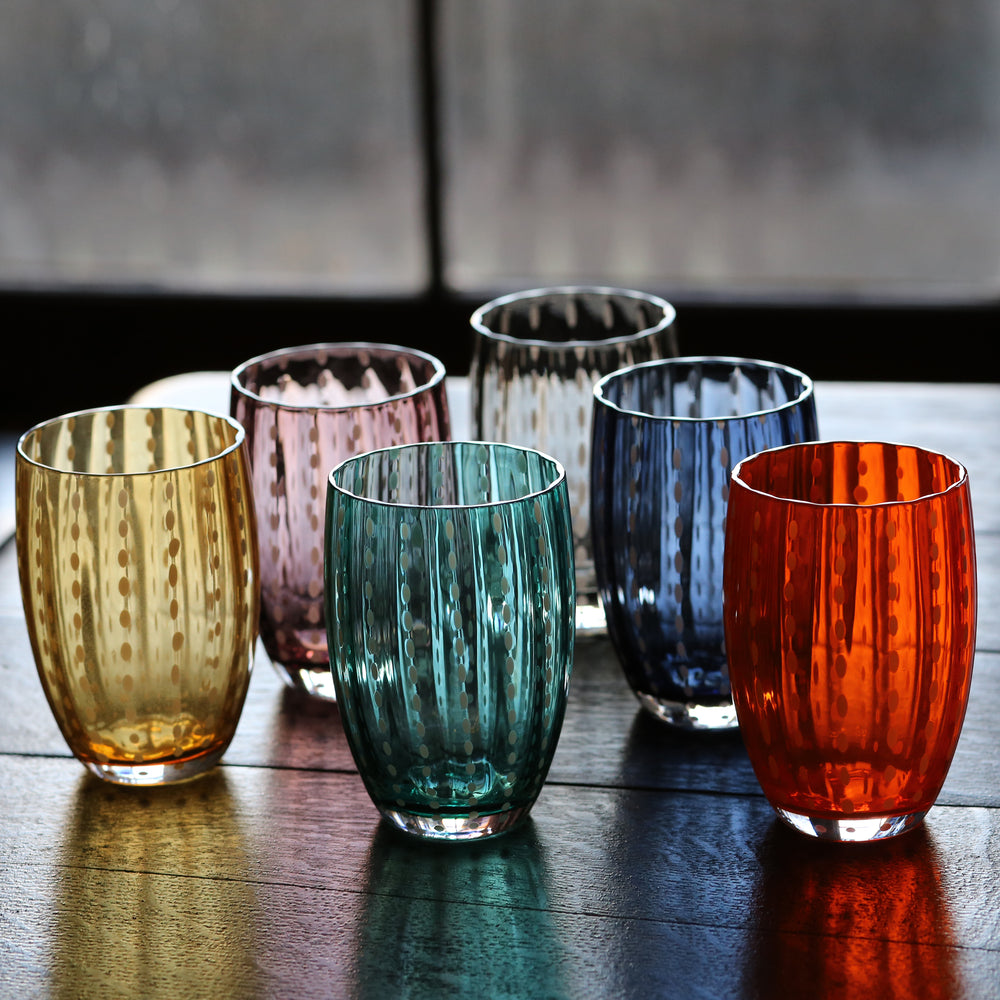 Zafferano Perle Tumbler Glass (Set of 6)