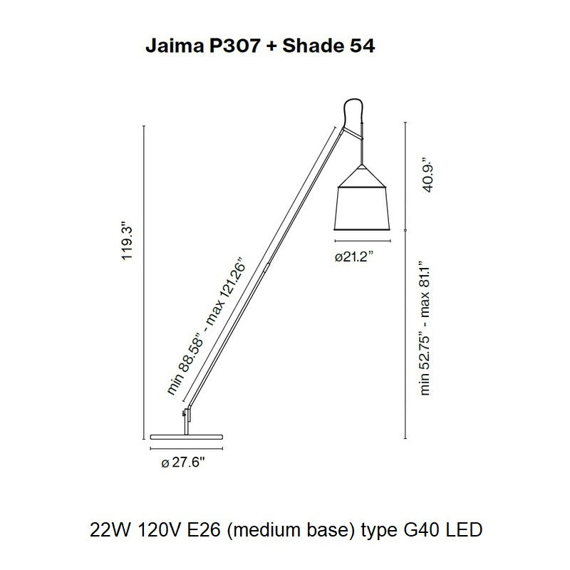 Jaima LED Floor Lamp