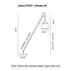 Jaima LED Floor Lamp