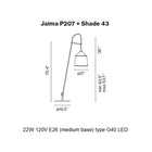 Jaima LED Floor Lamp