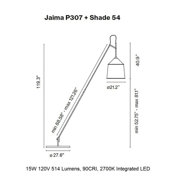Jaima Outdoor LED Floor Lamp