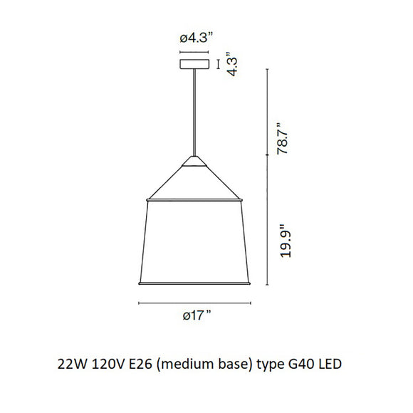 Jaima LED Pendant Light