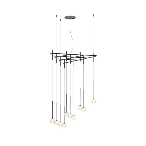 Algorithm Triangular LED Pendant Light