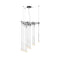 Algorithm Triangular LED Pendant Light  option Surface Mounted