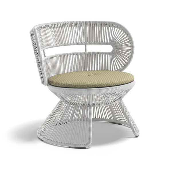 CIRQL NU Outdoor Lounge Chair with Central Base