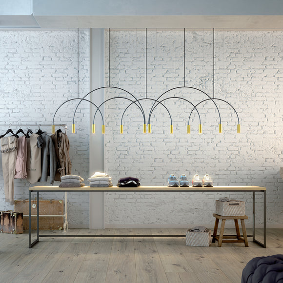 Volta L165.3D2T Linear Pendant Light