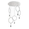 Revolta Round Pendant Light  option 5 Lights
