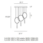 Revolta Round Pendant Light