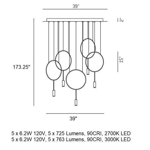 Revolta Round Pendant Light
