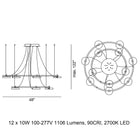Aro Two Tier Pendant Light