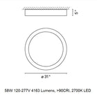 Duo Flush Mount