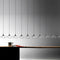 Nostalgia Multi-Light Linear Pendant Light  option 10 Lights