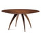 Ella Round Dining Table  option Walnut