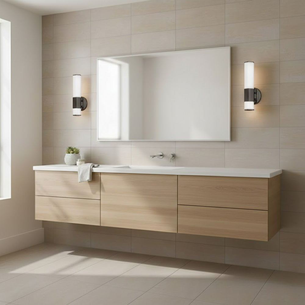 Facet Vertical Bath Light