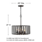 Reid Outdoor Pendant Light