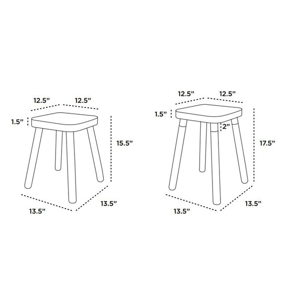 Brooklyn Square Stool