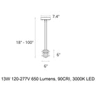 Cairn Mini LED Pendant Light