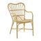 Margret Outdoor Dining Chair  option Natural