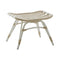 Monet Outdoor Footstool  option Dove White