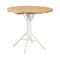 Nicole Round Cafe Table  option White