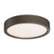 LED Flush Mount  option Painted Copper Bronze Patina