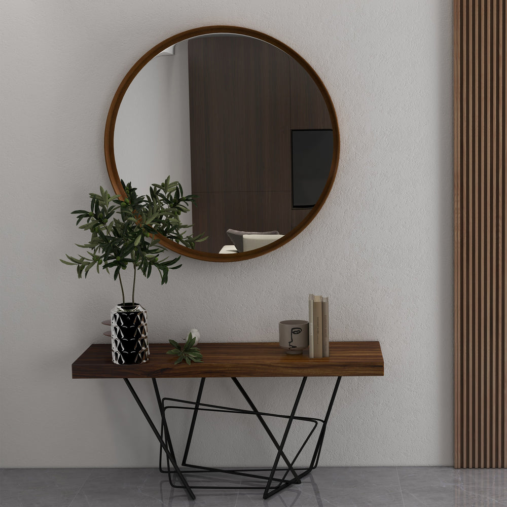 Samar Round Mirror