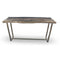 Raw Console Table  option Natural Dark