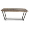 Raw Console Table  option Natural Light
