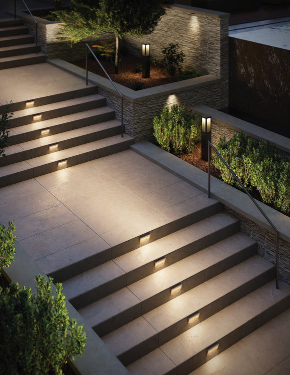 Taper Horizontal Outdoor Deck Sconce
