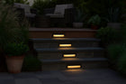 Taper Horizontal Outdoor Deck Sconce