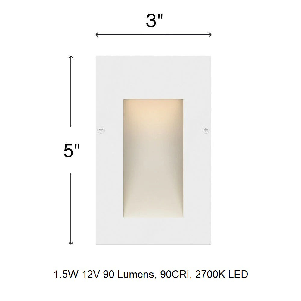 Taper Step Vertical Outdoor Wall Sconce
