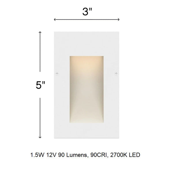 Taper Step Vertical Outdoor Wall Sconce