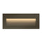 Taper Step Horizontal Outdoor Wall Sconce  option Bronze