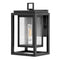 Republic Outdoor Wall Light  option Black
