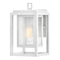 Republic Outdoor Wall Light  option Textured White