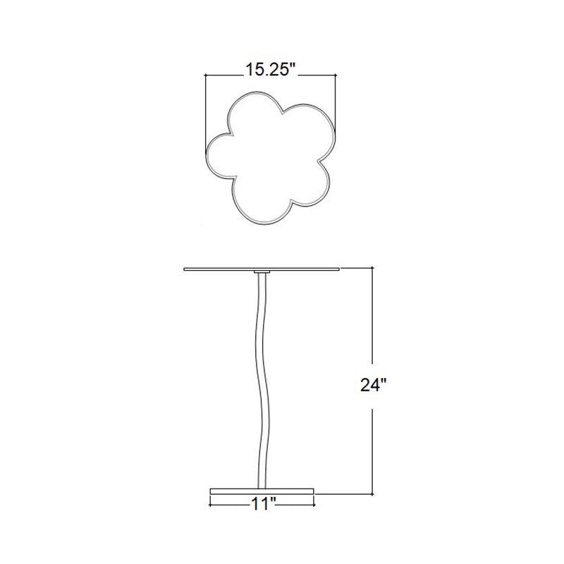 Fleur Accent Table