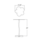 Fleur Accent Table