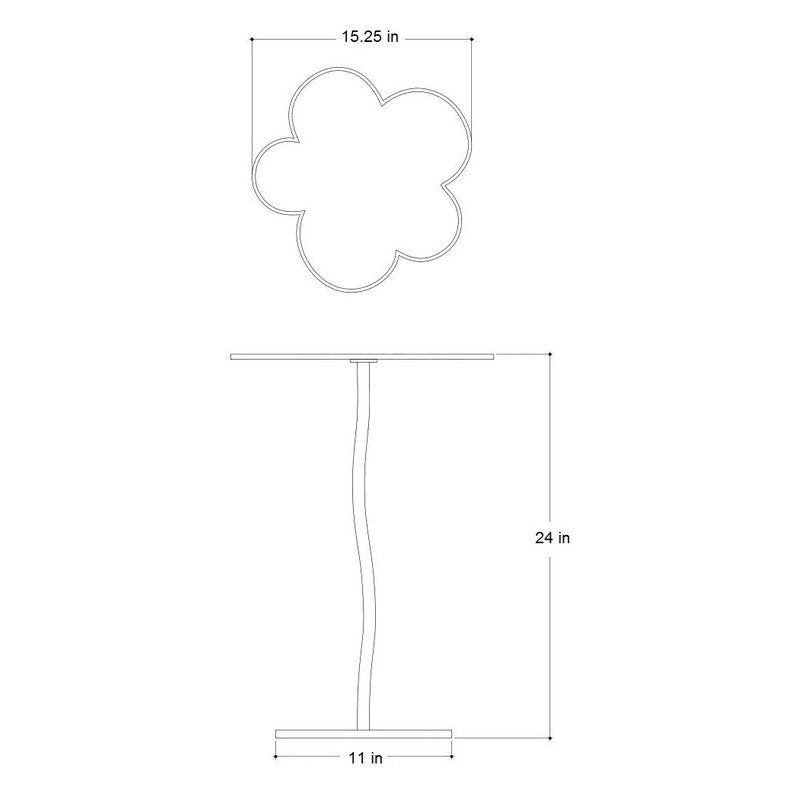 Fleur Accent Table