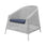 Kingston Outdoor Stackable Lounge Chair