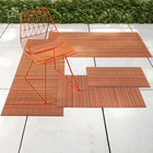 Skinny Stripe Indoor/Outdoor Shag Mat