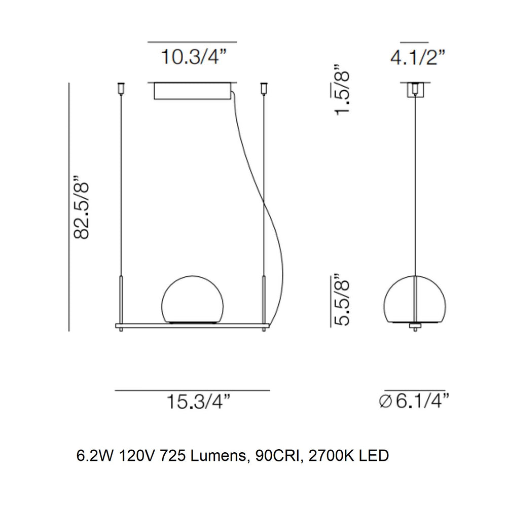 Circ Linear Suspension Light