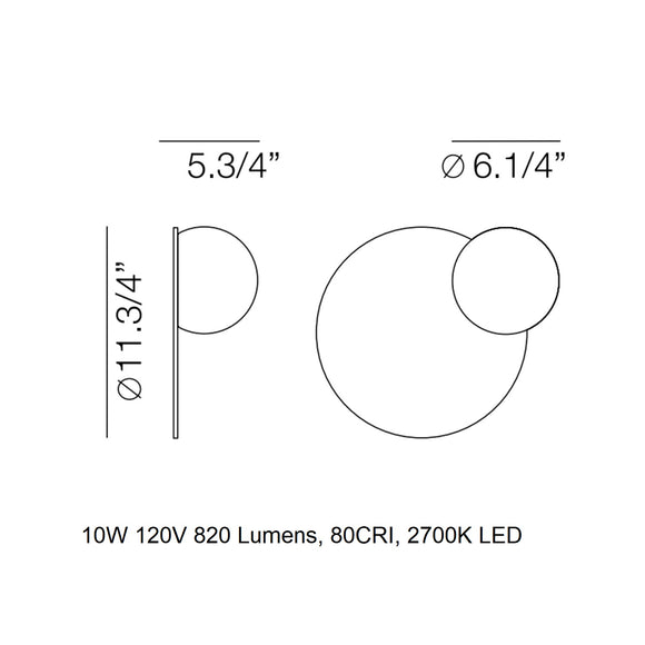 Circ 3702 Wall Light