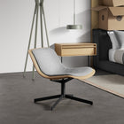 Nonesuch Swivel Upholstered Lounge Chair