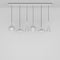 Beat Large Linear Multi-Light LED Pendant Light  option White