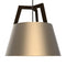 Imber Large Pendant Light  option Rose Gold / Dark Stained Walnut