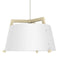 Ignis Large Pendant Light  option Gloss White / White Washed Oak